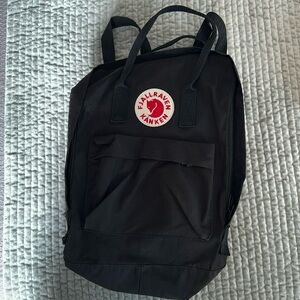 Fjallraven Kanken Black Backpack